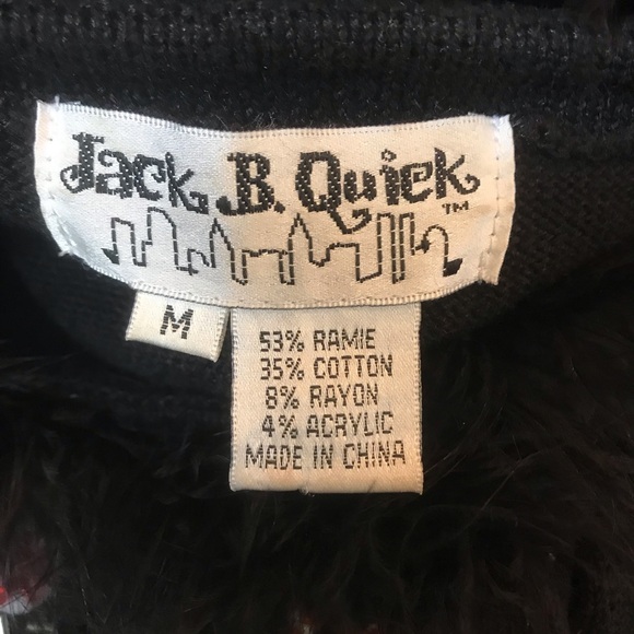 Jack B Quick Holiday Sweater Embellished Christmas - Picture 5 of 8